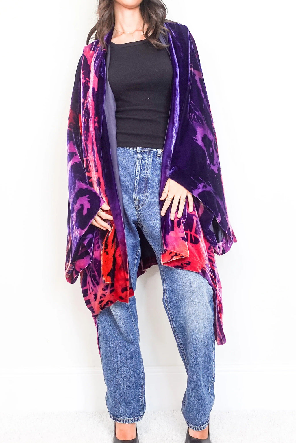 painted Velvet kimono
